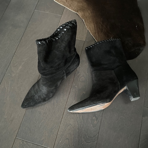 ZARA suede leather boots - Picture 3 of 5